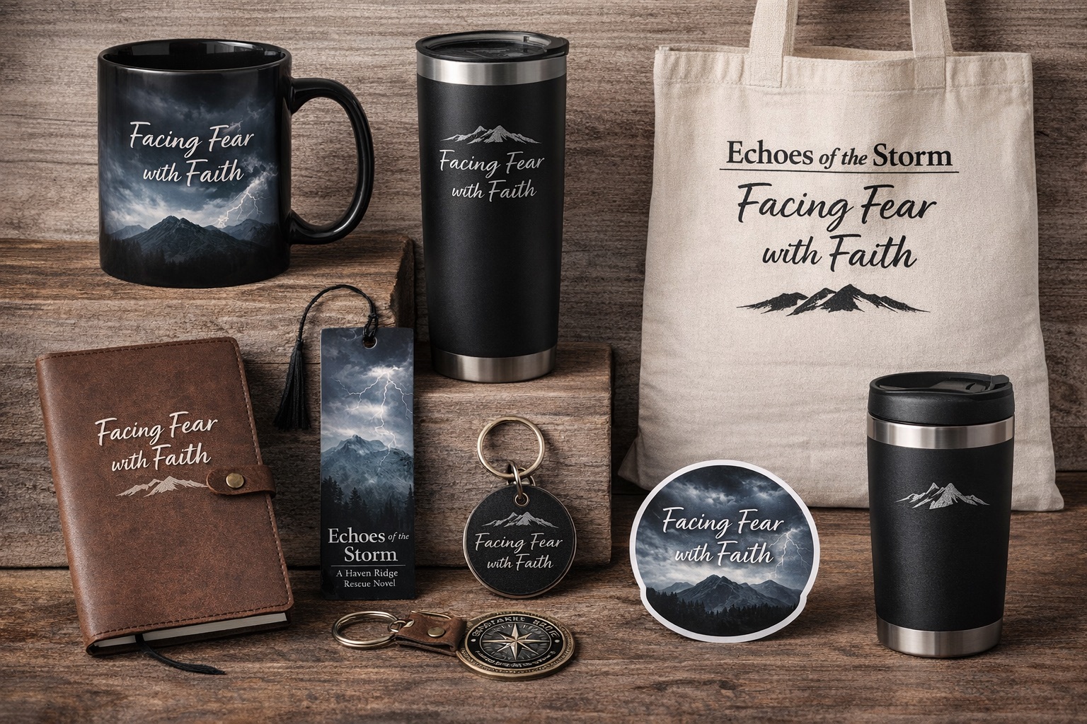 Haven Ridge Rescue merchandise mockup - tote